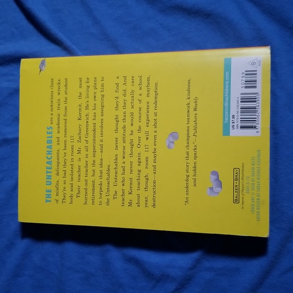 The Unteachables by Gordon Korman Paperback book - Picture 2 of 4